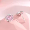 Heart Pink Crystal Stud Earrings Sbb5237957e5a4dae971dc4906e611bfdj 2 089a56d1