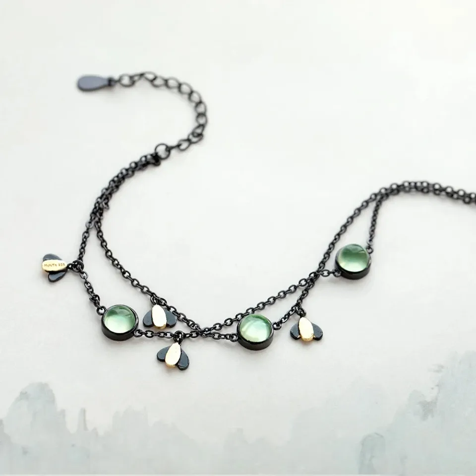 Double Chain Bracelet with Crystals S51fb35fec4bc473d808e4687c82ce306A 0eec162c