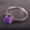 Amethyst “Protector” Ring MosDream Mosdream Amethyst Diamond Rings for Women s925 Silver Natural Gemstone Elegant Magic Purple Jewelry Gift 8 0fa0b55d