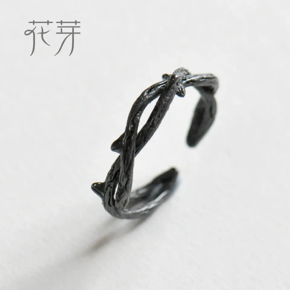 Rose Thorns Blue Crystal Ring HTB1h7MqySBYBeNjy0Feq6znmFXaF 12cf46cf