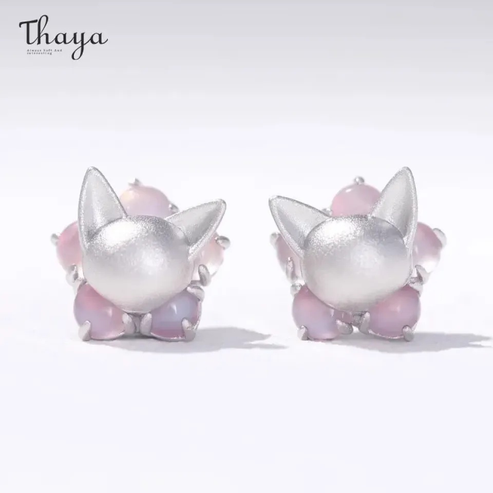 Silver Cat Earrings Ade4603d3a52f48f1863c796aa5505227N 173e6515