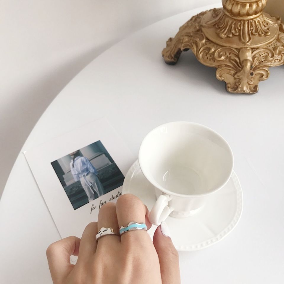 Seagull and Ocean Waves Enamel Couple Ring Set H1fe88fbbb28244b0bbbccd83937e9eb0I 170fb61e