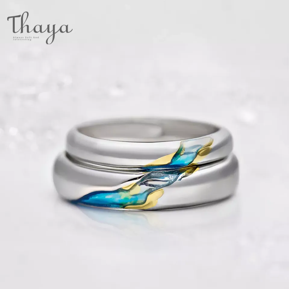 Flowing River Couple Rings H43e8ce4fc3504b66b20173b9097a996at 177c76e7