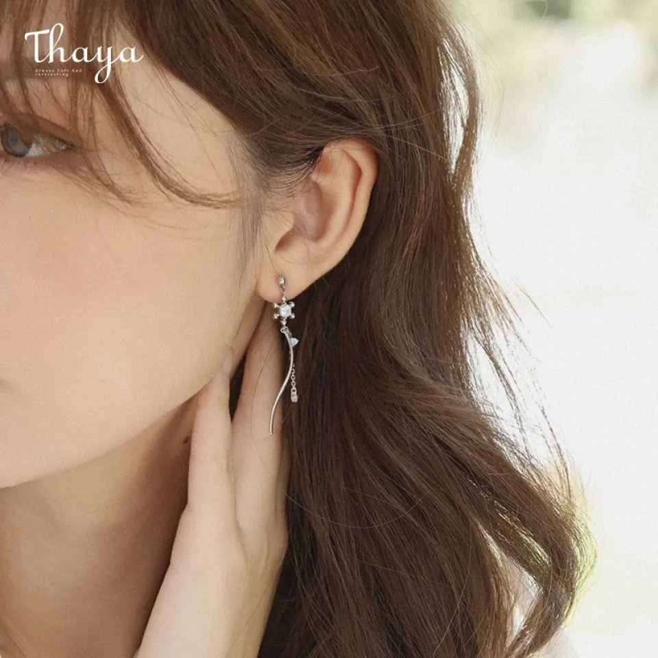 Nature Themed Chain Studs Earrings H3811294fc66e4d2685d77e744dbf38fe7 1bb04012