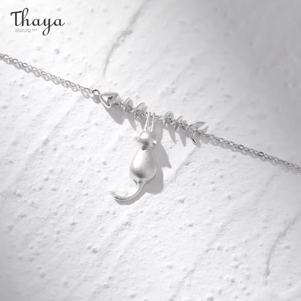 S925 Silver Cat Necklace S49c616e01d6743a8a2c675fa77ba9a27C 1d1f791c