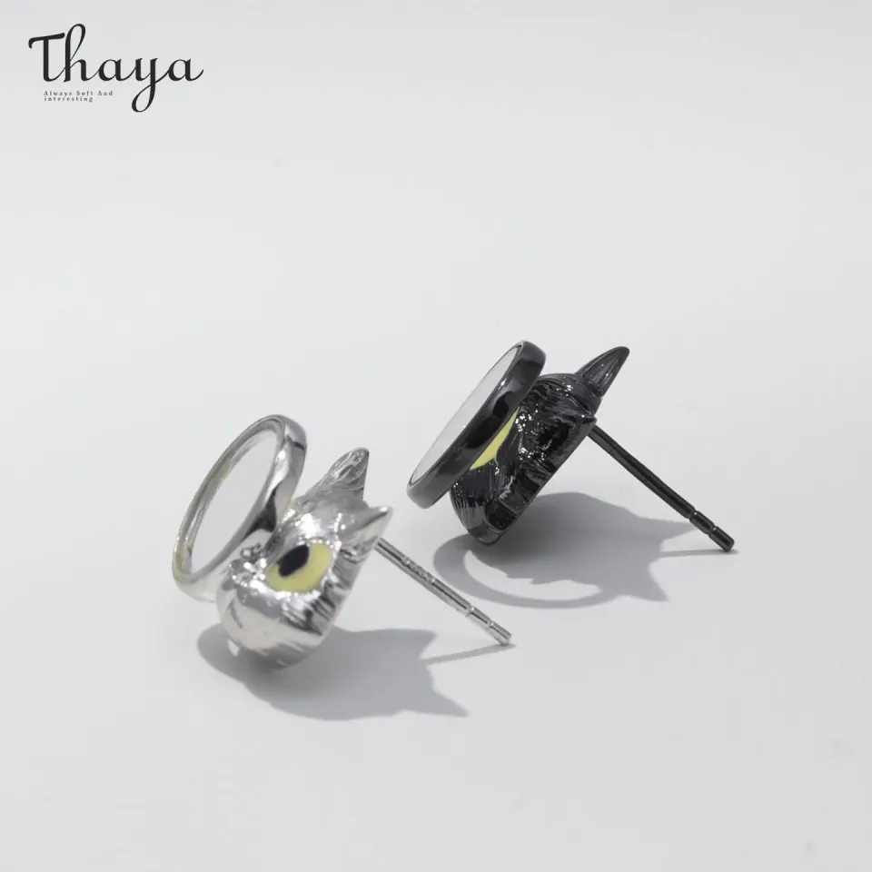 Curious Cat Stud Earrings S5bd87e360ff24f9e980972e34c8bc42cV 1d6b7d00