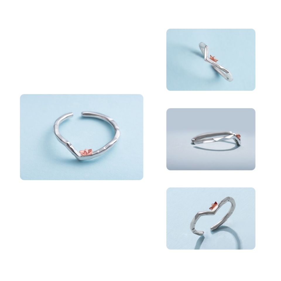 To Ride the Winds and Break The Waves Ring 4 To Ride the Winds and Break The Waves Ring Thaya To Ride the Winds and Break The Waves Design Finger Ring Rose Gold s925 Silver 4 2025be09