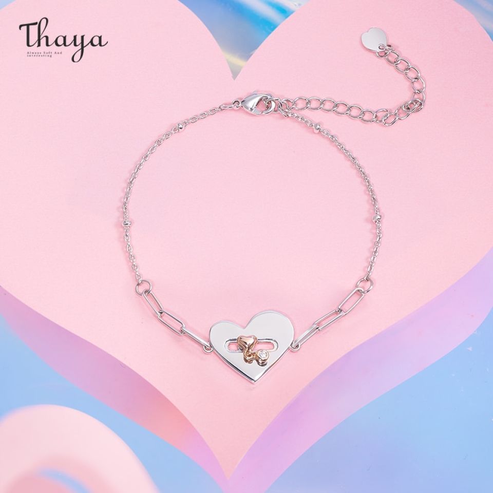 Locked Heart Bracelet