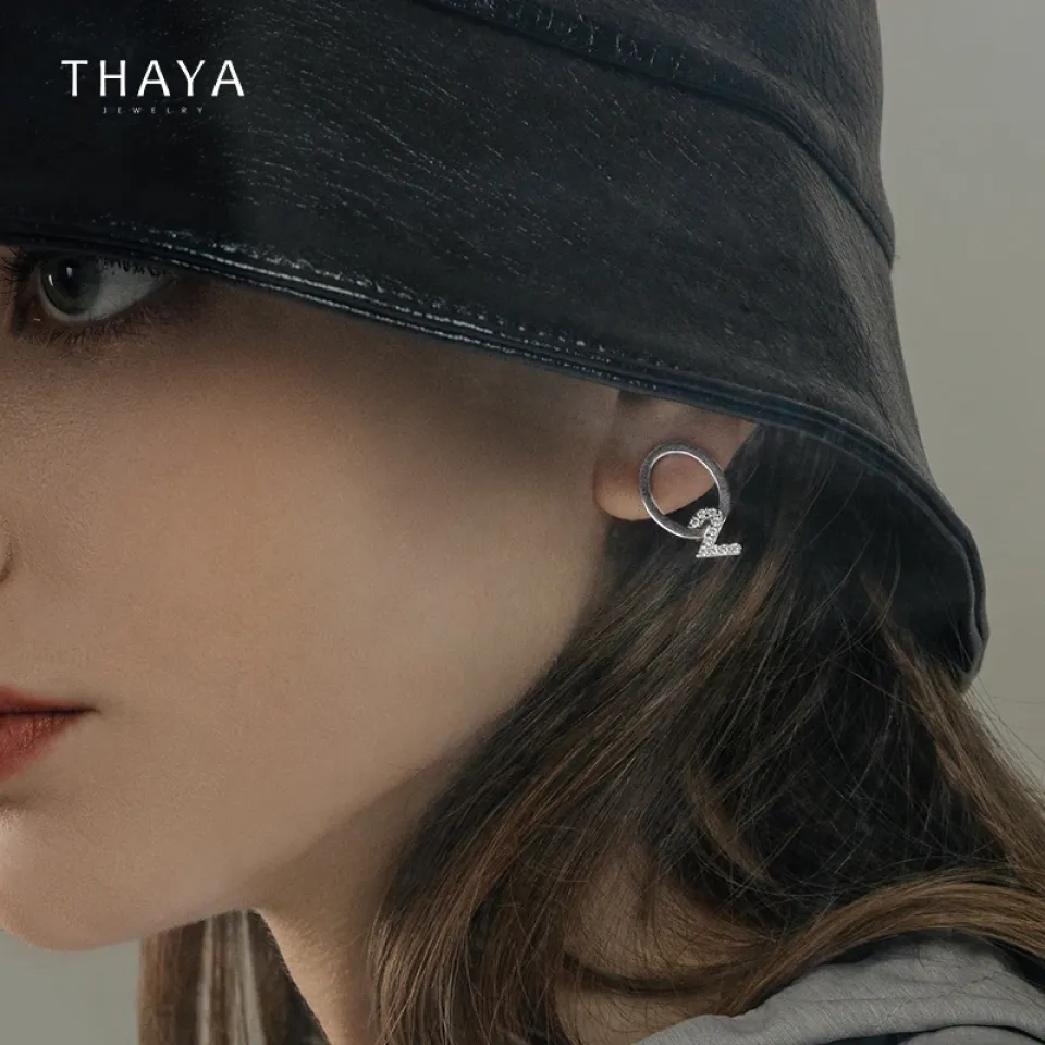 Silver Oxygen Molecular Design Earring H78cc7440e89845f39fe875276d05103ax 237b4d3c