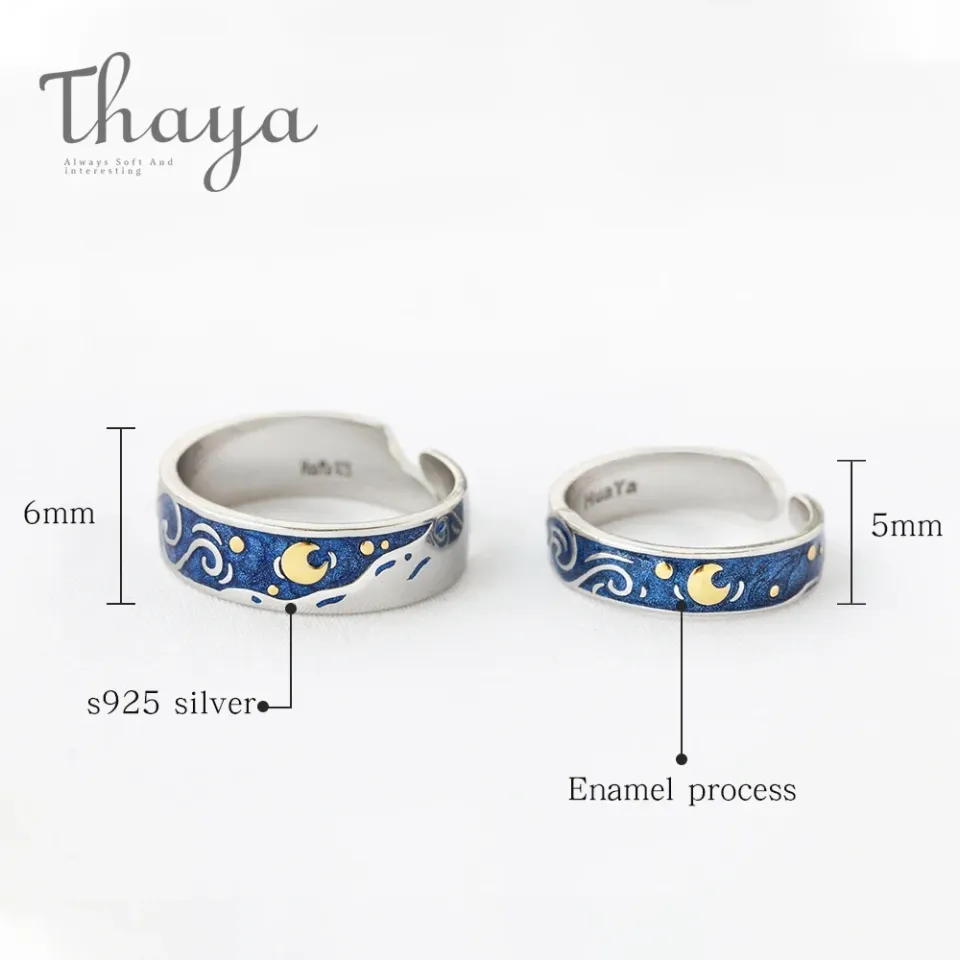 Van Gogh's Enamel Couple Rings 3 Van Gogh's Enamel Couple Rings S6549a148c2b04b99a697132f0d2ebf426 2349e0a7