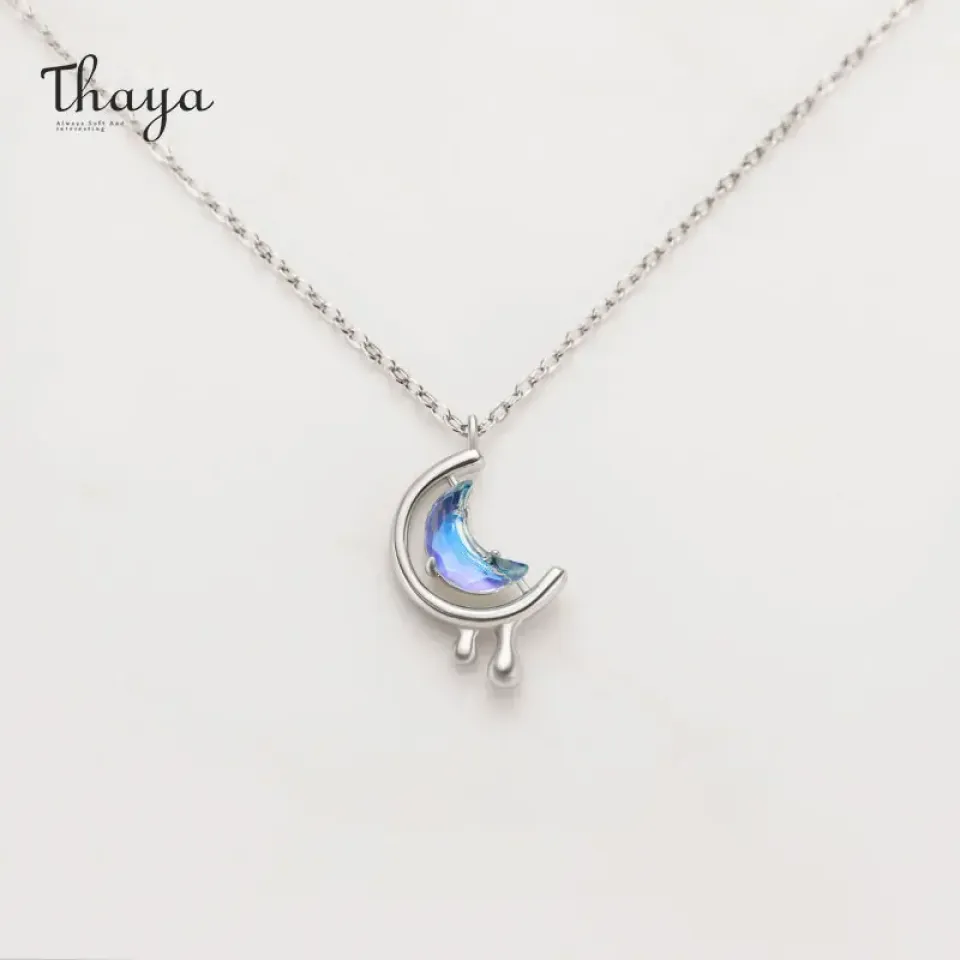 S925 Silver Moon Necklace 1 S925 Silver Moon Necklace S9d058900ca2443099523fea31c17900fe 1 25d25482