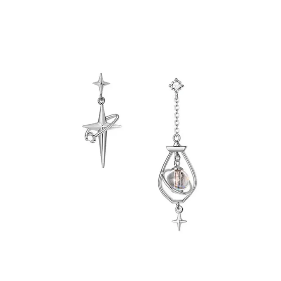 Cross Asymmetrical Hanging Earrings Sd5d6d0baada94f43b241ee3c4528f3c5A 26666e66