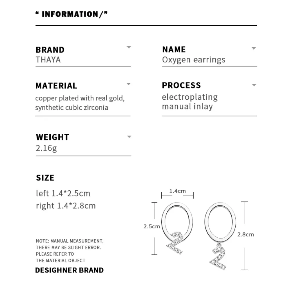 Silver Oxygen Molecular Design Earring Had22000666df4a66ac9ac70eb43508das 282885d8