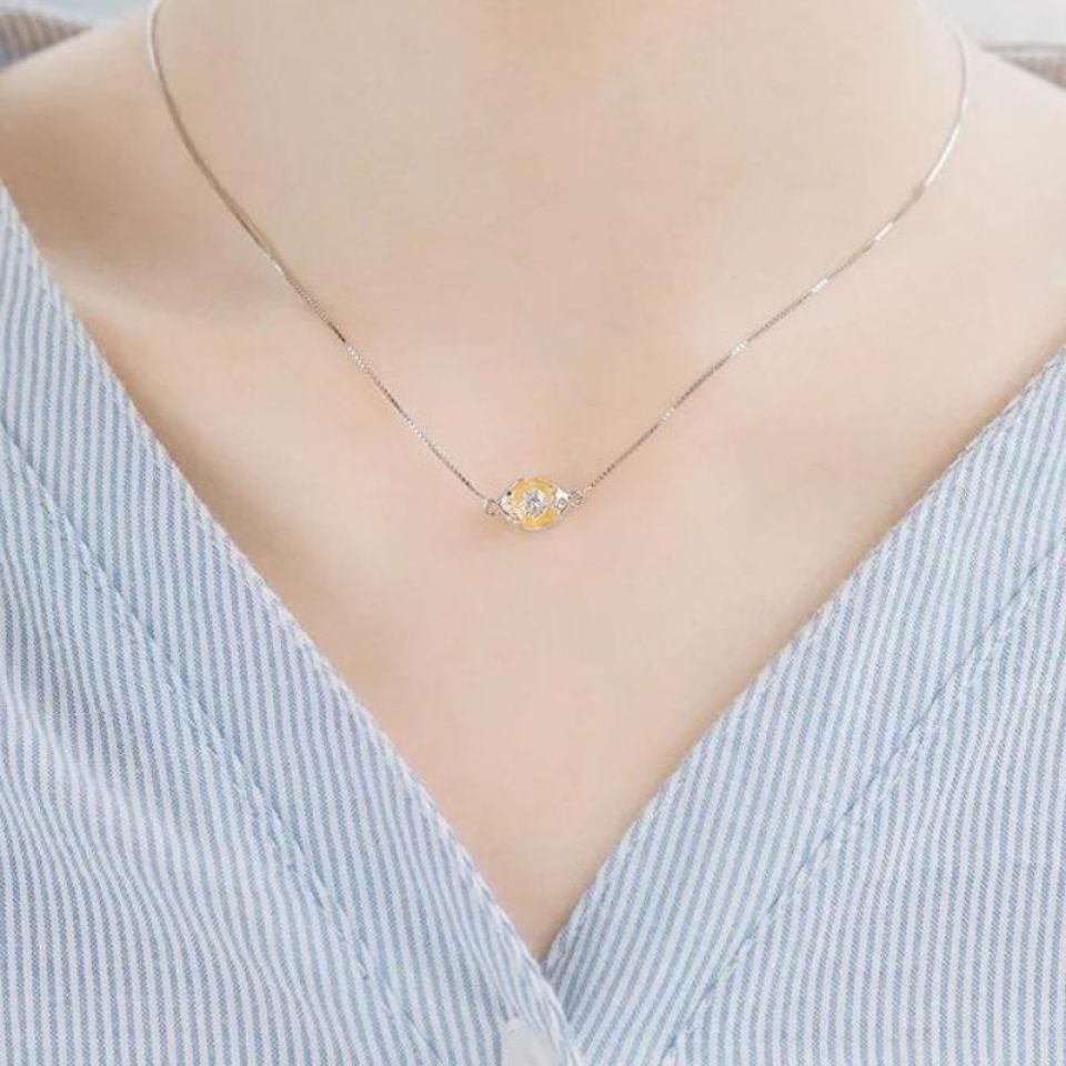 Gold Cocoon-Break Necklace 3 3 293c92c2