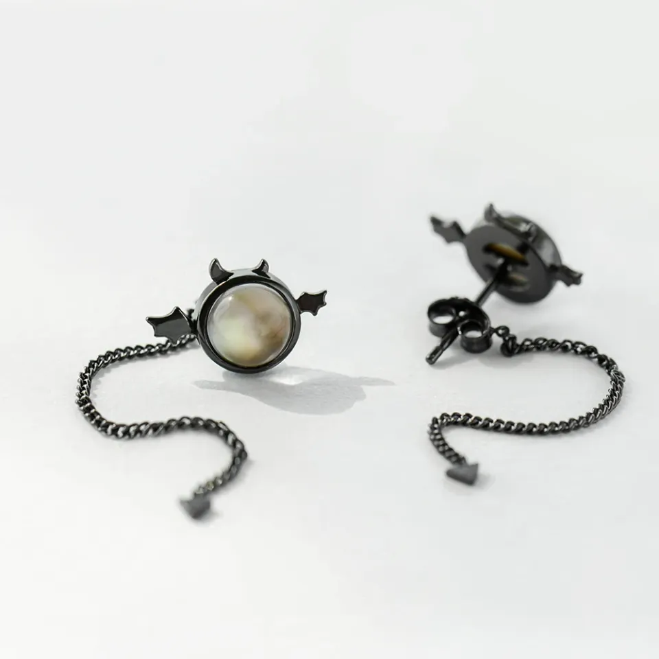 Little Devil Black Drop Stud Earrings HTB1r3xKlIj B1NjSZFHq6yDWpXa4 298ae6ec