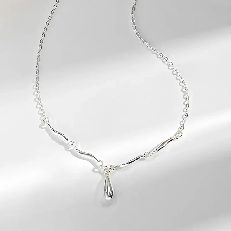 Water Drop Pendant Necklace S888eaa61b4a44737af4e9fb16bdb31beC 2ae60202