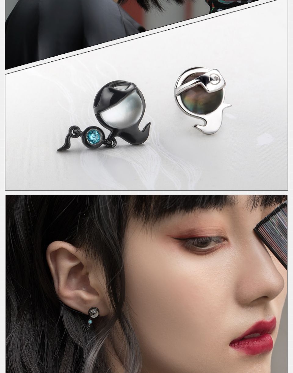 Japanese Ghost White Crystal Gemstone & Opal Studs HTB1SfiEXPvuK1Rjy0Faq6x2aVXal 2ca46fa1