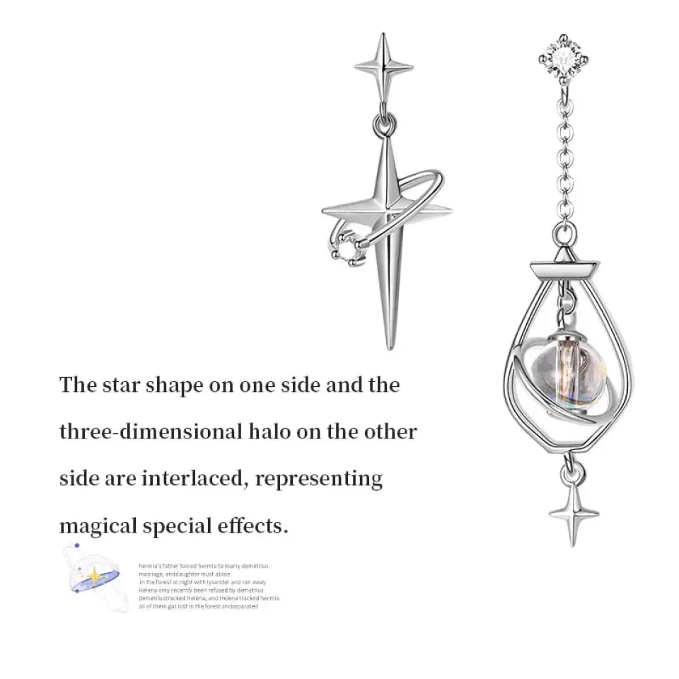 Cross Asymmetrical Hanging Earrings S39e549b7915d4bc38d69bb6103224188w 33e207a5