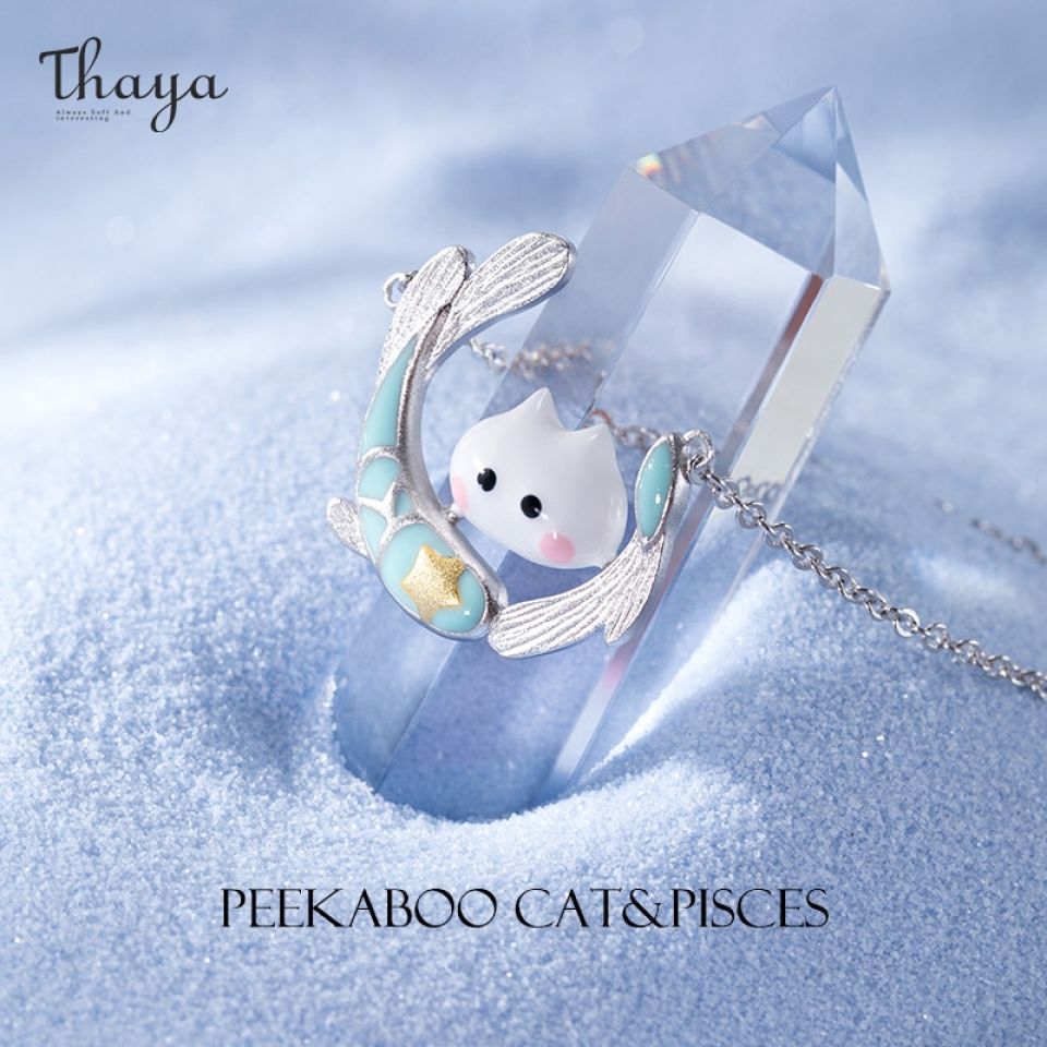 Pisces Peekaboo Cat Constellation Necklace 3 Pisces Peekaboo Cat Constellation Necklace H14a6f512e3194a1ead98d1ad2578da5dZ 3851ed05