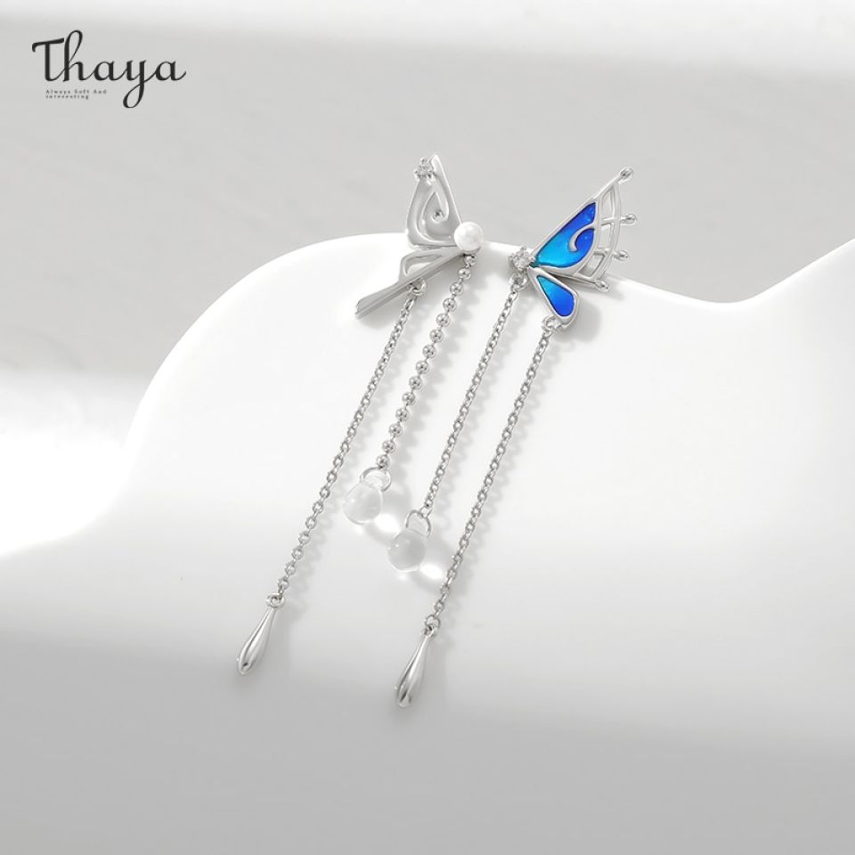 LingLei Butterfly Earrings H9ce44e6a60e14b8c88217295f3533ca2W 394a8501