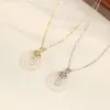 Chalcedony Pendant Necklace S63133c091a994357a1308ec1f7b78598C 2 3b9a7efa