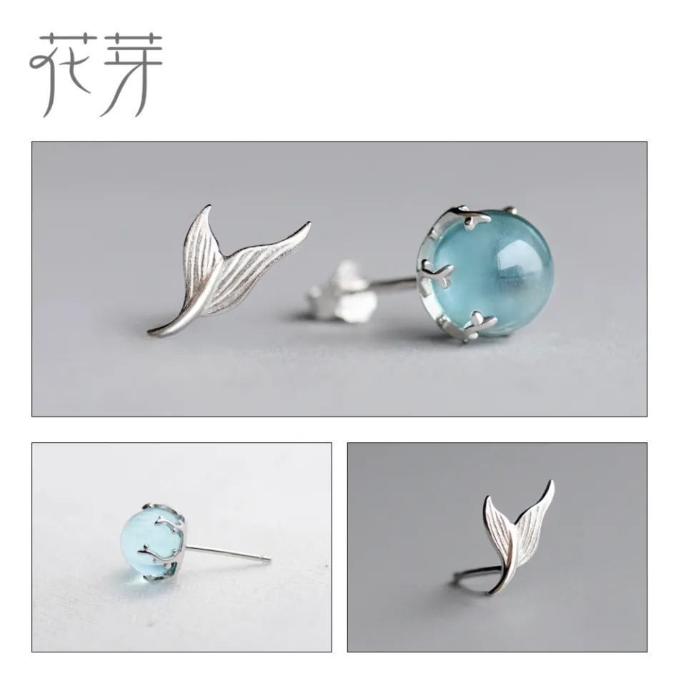 Mermaid Bubble Blue Studs Earrings HTB1Rizdzf1TBuNjy0Fjq6yjyXXaN 3d084041