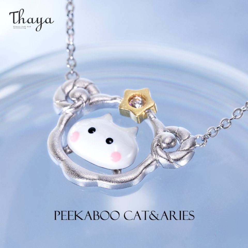 Aries Peekaboo Cat Constellation Necklace Hf401e834eef84a859441eadec1e0a655T 3d5eab72