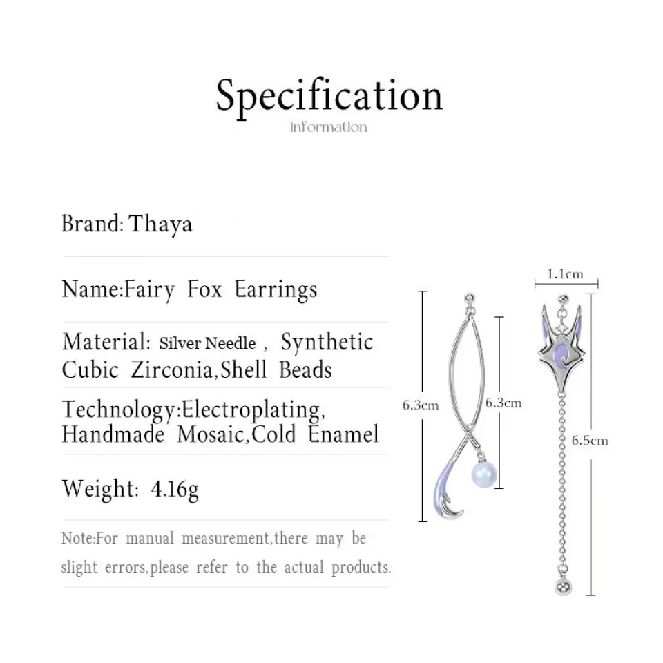 Fox Animals Hanging Earrings S223c1f6772064d95bb08239faaafdd54J 42f8d31d