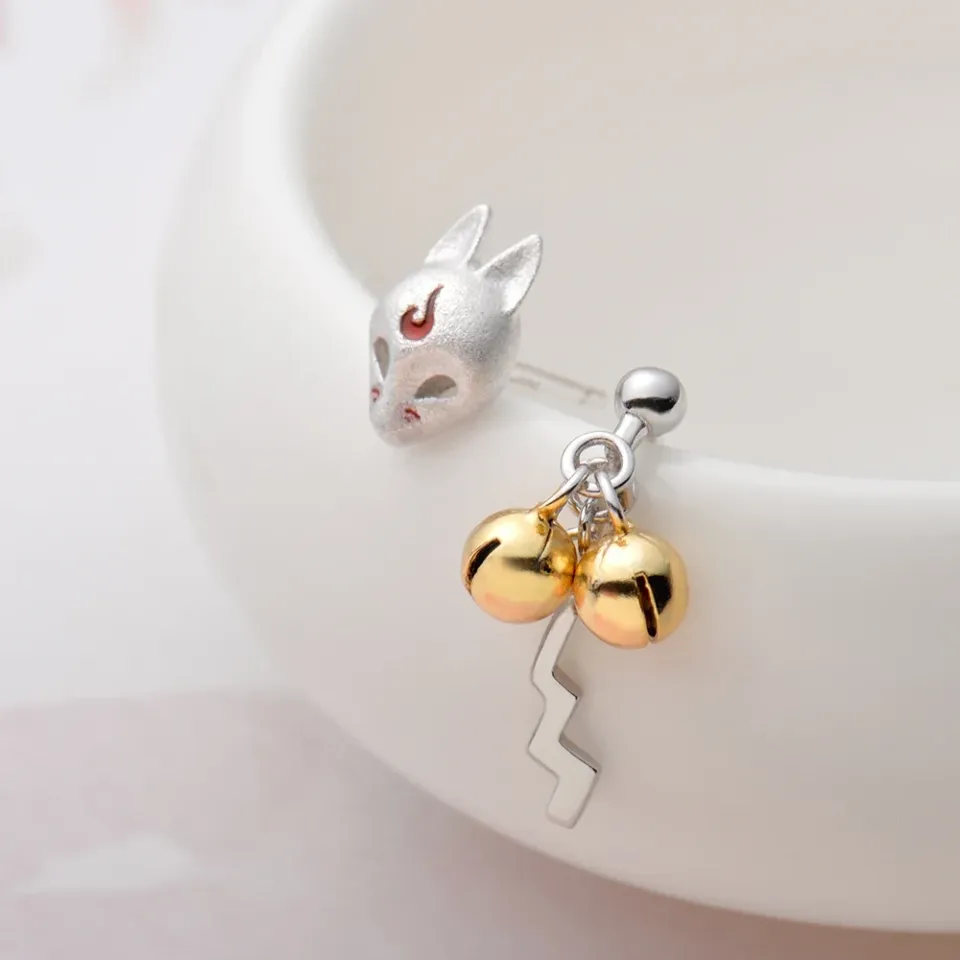 S925 Silver Fox Stud Earrings S9e218fa96e864011aa479ae92ed96acbc 42e164bf