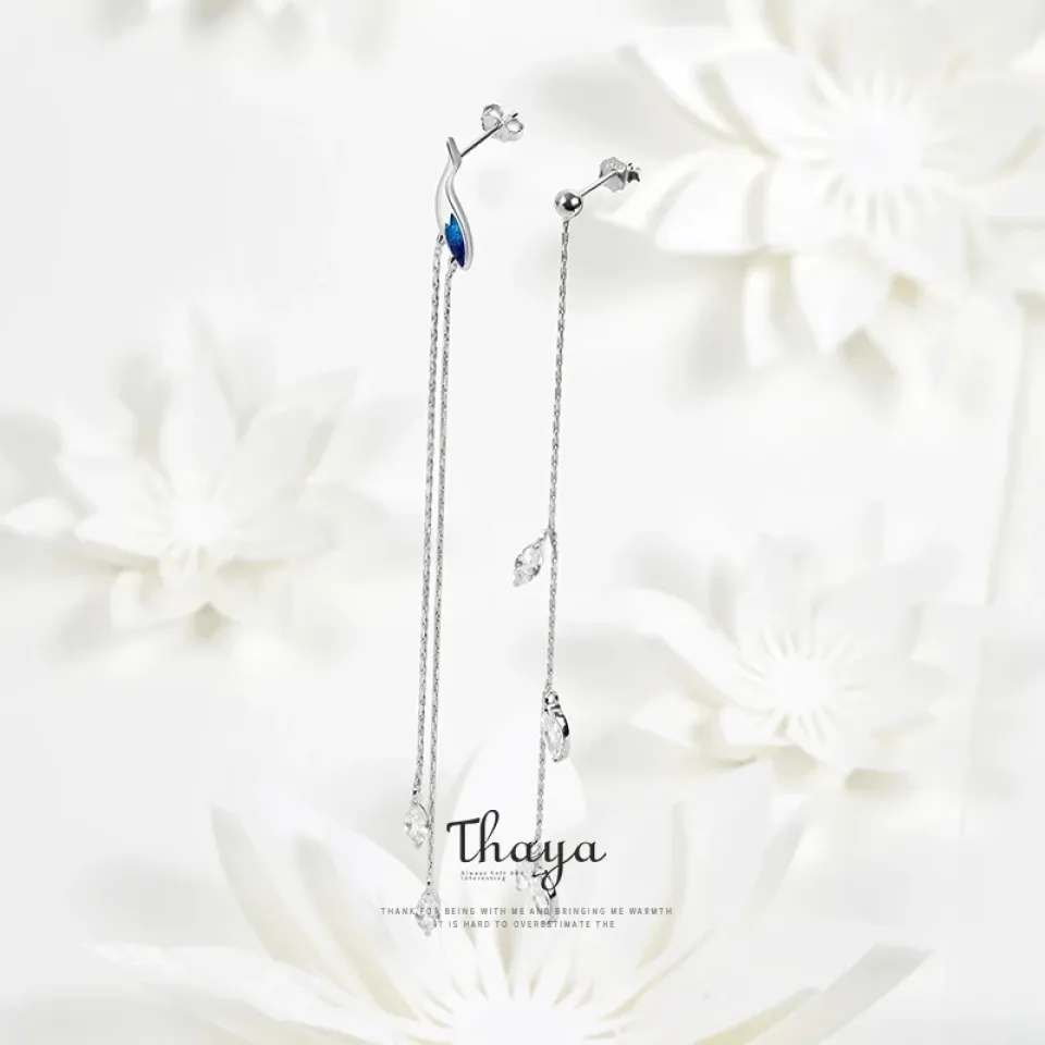 Blue Crane Asymmetric Earrings S95761c7dcc10420f90e119c1ce07abf8k 43eb6fd2