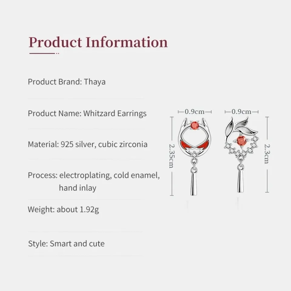 Red Oil Lion Drop Earrings S900a3d17b03b48b4b92849fcebd9a3f4E 44a44dfd