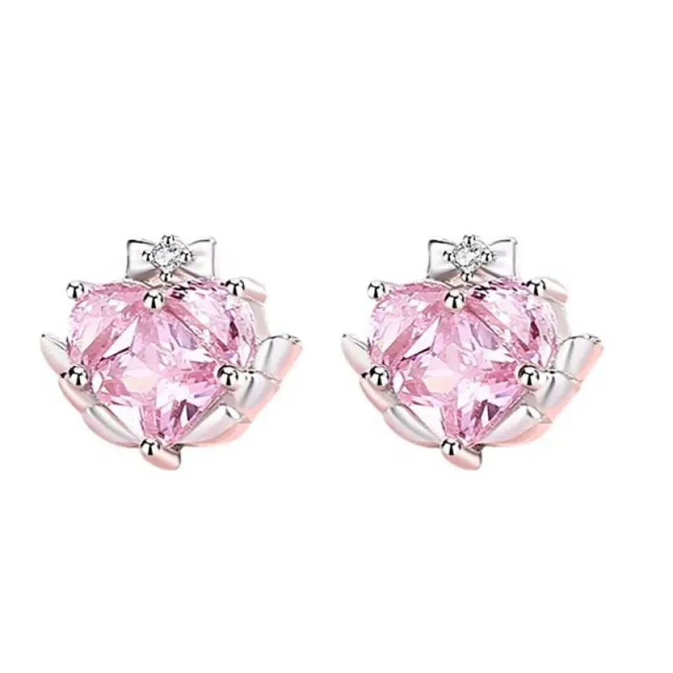 Heart Pink Crystal Stud Earrings S4dda908ea5e14cc6a1b4e507a734d0b0o 1 49718c97