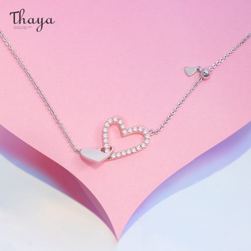 Double Heart Necklace