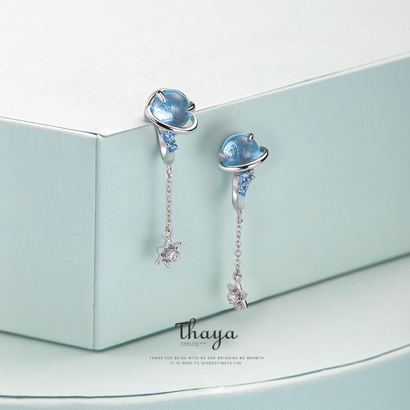 Neptune Clip Earring