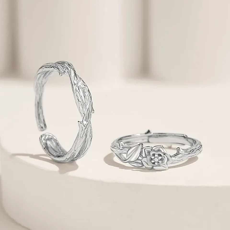 Thorned Bloom Couple Rings S79babba238be4e078c44ea9df949cca6q 4ebd84b6