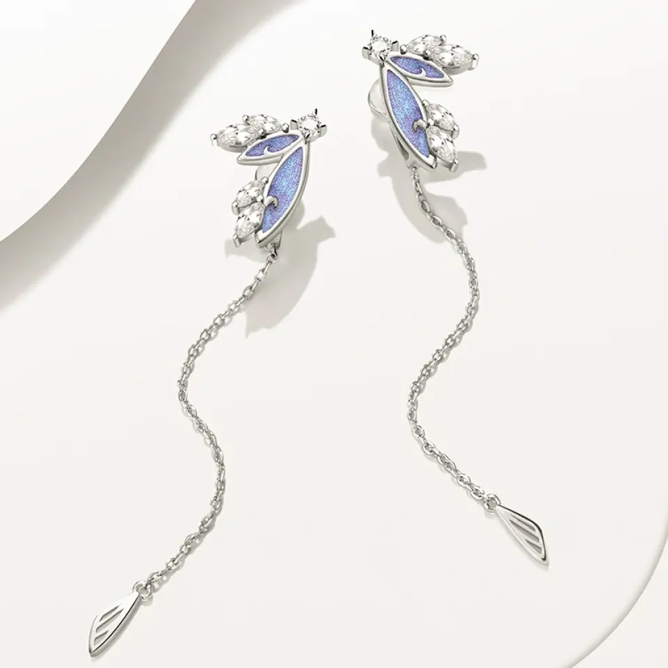 S925 Silver Butterfly Earrings 2 S925 Silver Butterfly Earrings S5bfaf802b8bc4186a0ba34c760bfba76w 52456f2b