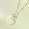 Sterling Silver Chalcedony Pendant Necklace Sb0402e49f0024a7aa43643cee245a9caS 1 52c42e4c