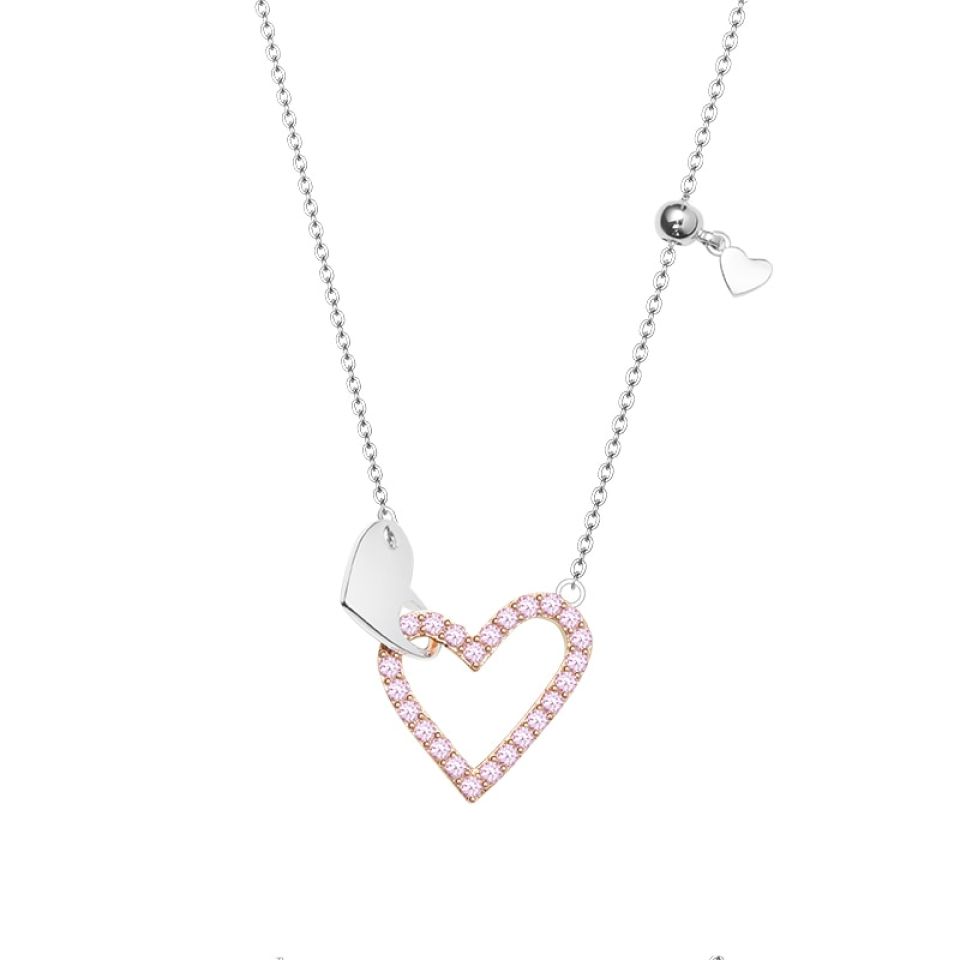 Double Heart Necklace 4 Double Heart Necklace H8ea365b335404445847e031423ac9484A 590ce1fd