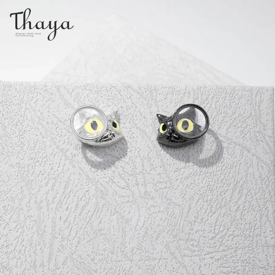 Curious Cat Stud Earrings S6c268d63d4904e56b22d82d9c9d492b9e 5b85eae8