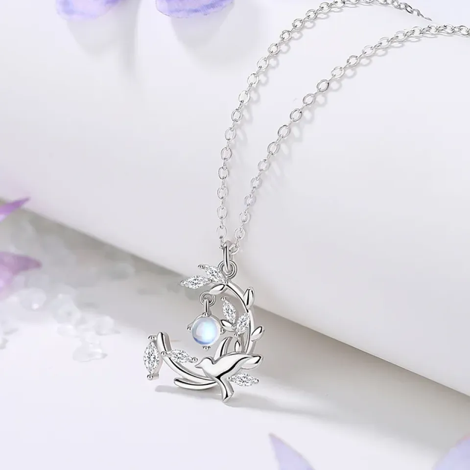 Moonstone Bird Pendant Necklace S37ac0c2e635b4c79aa451c86f3190c49m 5dba5596