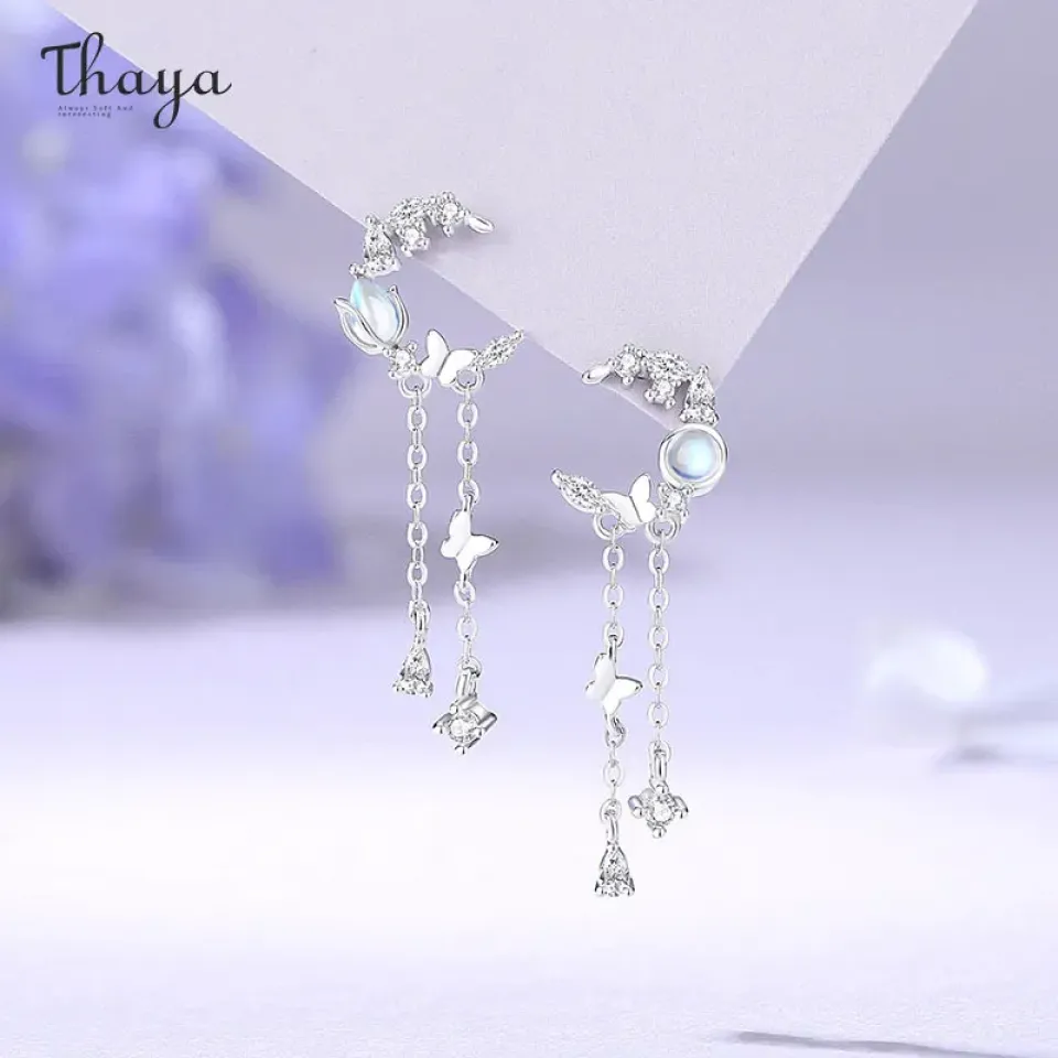 Tulip Moonstone & Zircon Earrings Se0fa786570014f02ab78385d584cc026T 61029b4a