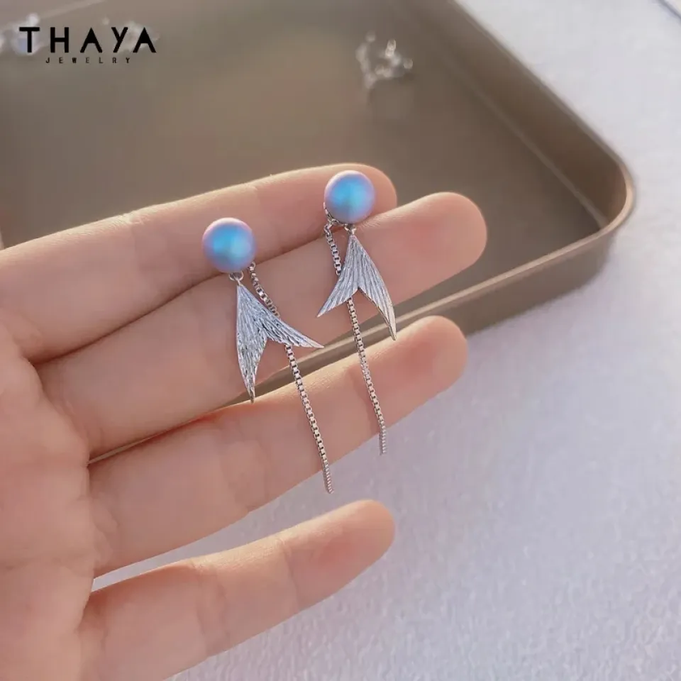 Mermaid Inspired Dangle Earrings S797e5e3718ed43febb0f172714a39208R 62367c95