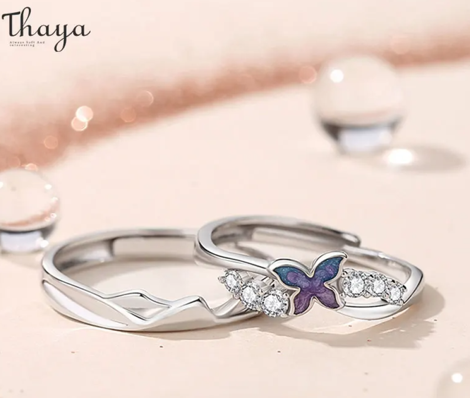 Elegant Butterfly S925 Silver Ring cafabb06 9c11 4938 9f91 addc4f046a4d252205 66769c42