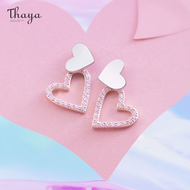 Double Heart Earrings