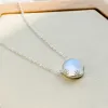 Aurora Halo Crystal Pendant Necklace H67efbe2a336f40858e045be3d22f0a0cN 6cd97586
