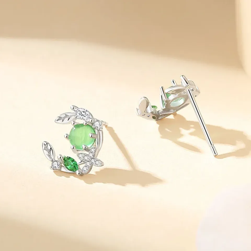 Ivy Whisper Green Crystal Earrings S056a34287b934d37b8b1f58dc026314cS 6d627636