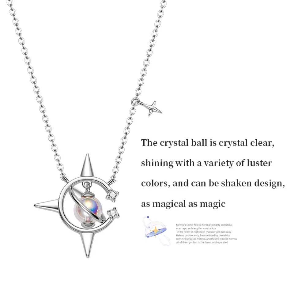 Silver Plated Crystal Pendant Necklace H5bac79f526284ca58f481af8ec037708s 6ed830bd