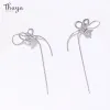 Heart Ribbon Silver Earrings S7849c85dc49b4f90bdc3d4dc082e75c0d 749247d7