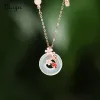Peach Blossom Koi Necklace Sf270801a11cd4e9491ad40ffe4acdd58M 751d479f