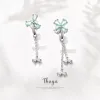Sterling Silver Clovers Clip Earrings H753007e7500d47fd9098eb09a051360bT 77c070a3